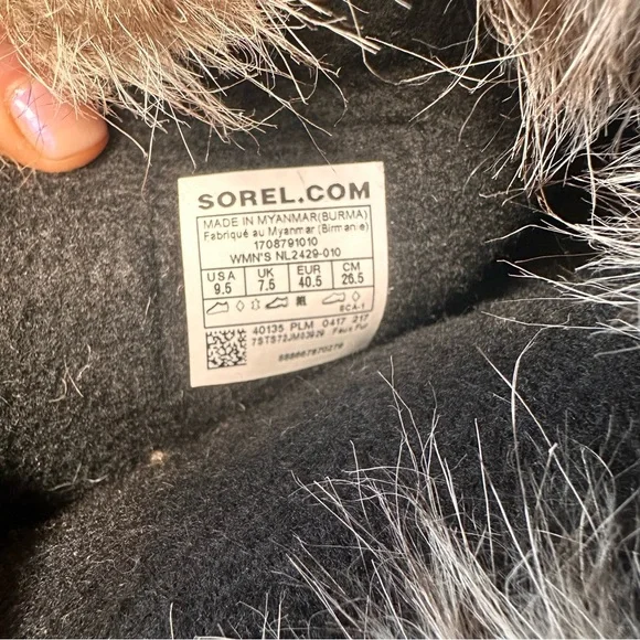 Sorel Women's Joan of Acrtic Tall Boots, Size 9.5 - Picture 7 of 8